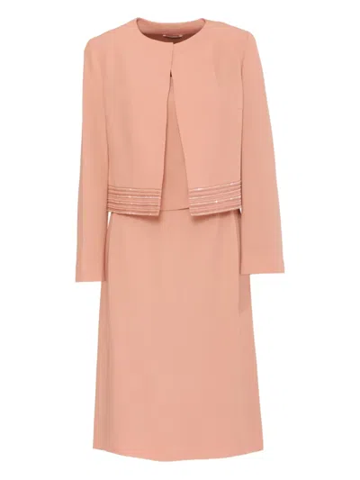 Pre-owned Gianfranco Ferre Cotton Three-piece Skirt Suit