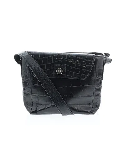 Pre-owned Gianfranco Ferre Crossbody Bag In Black