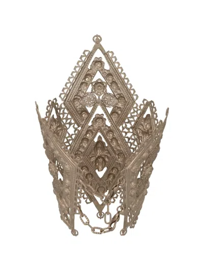 Pre-owned Gianfranco Ferre Cuff Bracelet In Silver