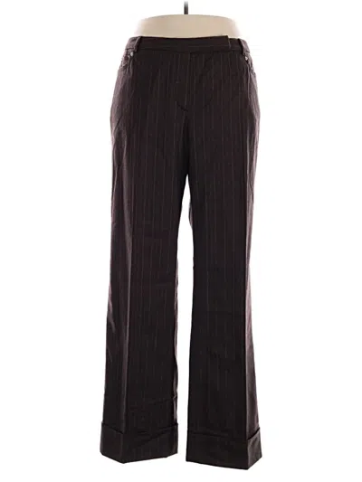 Pre-owned Gianfranco Ferre Dress Pants In Brown