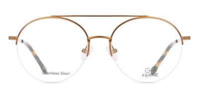 Gianfranco Ferre Gff0117 Men's Glasses, Brown, Size 51