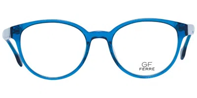 Gianfranco Ferre Gff0141 Men's Glasses, Blue, Size 50