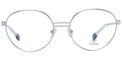 Gianfranco Ferre Gff0165 Men's Glasses, Gunmetal, Size 55 In Gray