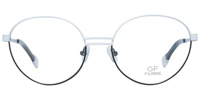 Gianfranco Ferre Gff0165 Men's Glasses, White, Size 55 In Multi
