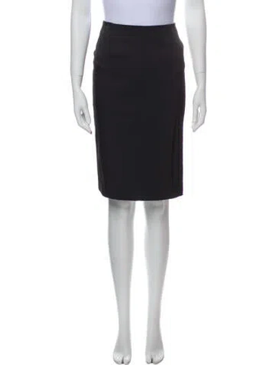 Pre-owned Gianfranco Ferre Knee-length Skirt In Blue