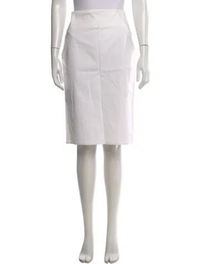 Pre-owned Gianfranco Ferre Knee-length Skirt In Neutral