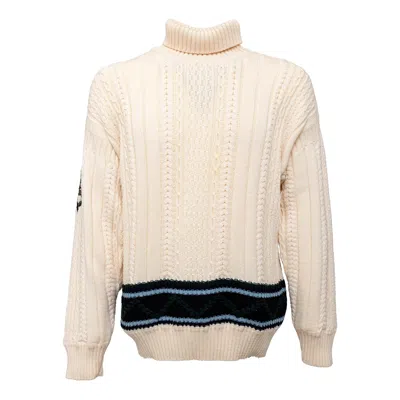 Pre-owned Gianfranco Ferre Gianfranco Ferré Knit Sweater - '90s In Sand