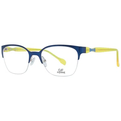 Gianfranco Ferre Ladies' Spectacle Frame  Gff0091 53003 Gbby2 In Blue