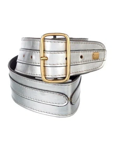 Pre-owned Gianfranco Ferre Leather Waist Belt In Multi