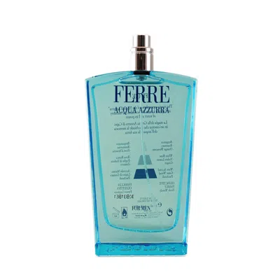 Gianfranco Ferre Men's Ferre Acqua Azzurra Edt Spray 3.4 oz (tester) Fragrances 993023125532