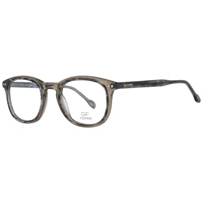 Gianfranco Ferre Men' Spectacle Frame  Gff0121 50001 Gbby2 In Brown