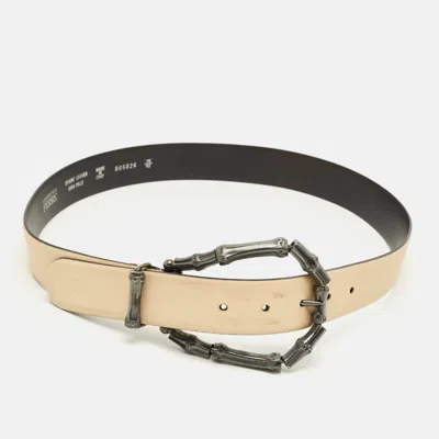 Gianfranco Ferre Metal Bamboo In White