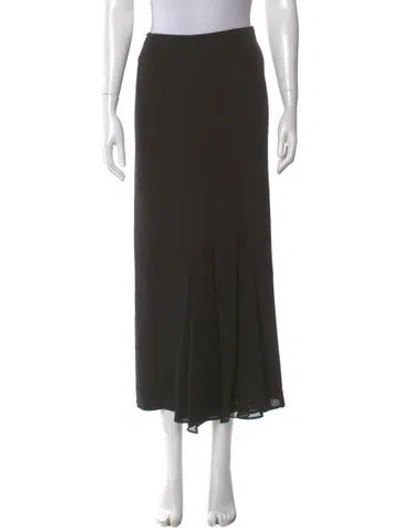 Pre-owned Gianfranco Ferre Midi Length Skirt In Green