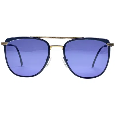 Pre-owned Gianfranco Ferre New Vintage Gianfranco Ferré Gff 73 Gold / Black 1990 Italy Sunglasses