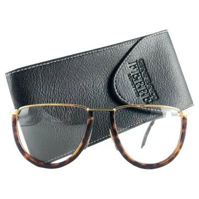 Pre-owned Gianfranco Ferre New Vintage Gianfranco Ferré Rx Gff10 Gold / Tortoise 1990's Italy Sunglasses In Gray