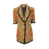 Gianfranco Ferre Paisley Printed Jacket - '90s In Gold