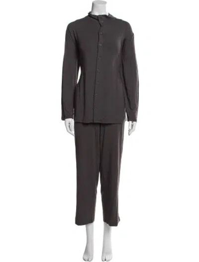 Pre-owned Gianfranco Ferre Pant Set In Gray