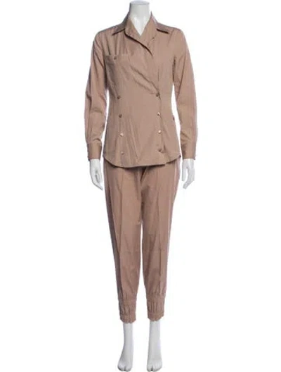 Pre-owned Gianfranco Ferre Pantsuit In Neutrals