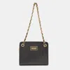 GIANFRANCO FERRE PATENT LEATHER CHAIN SHOULDER BAG