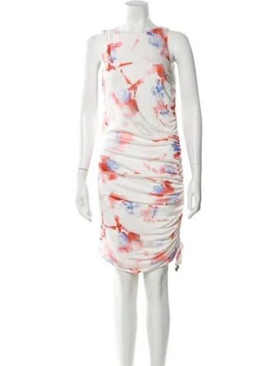 Pre-owned Gianfranco Ferre Printed Knee-length Dress In Multi