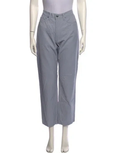 Pre-owned Gianfranco Ferre Straight Leg Pants In Gray