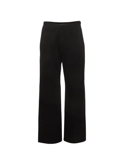 Pre-owned Gianfranco Ferre Straight-fit Trousers In Black