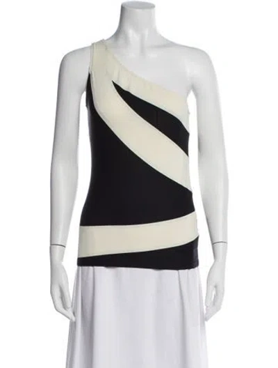 Pre-owned Gianfranco Ferre' Studio Vintage 1990's Top In Black