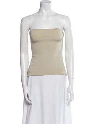 Pre-owned Gianfranco Ferre' Studio Vintage 1990's Top In Neutral