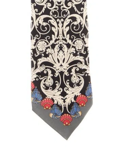 Pre-owned Gianfranco Ferre Tie In Black