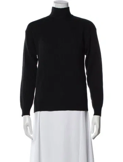 Pre-owned Gianfranco Ferre Turtleneck Sweater In Black