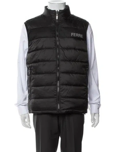 Pre-owned Gianfranco Ferre Vest In Black