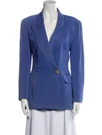 Pre-owned Gianfranco Ferre Vintage 1980's Blazer In Blue