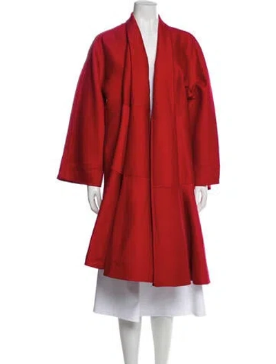 Pre-owned Gianfranco Ferre Vintage 1980's Coat In Red
