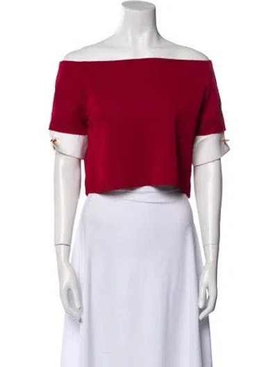 Pre-owned Gianfranco Ferre Vintage 1980's Crop Top In Multi