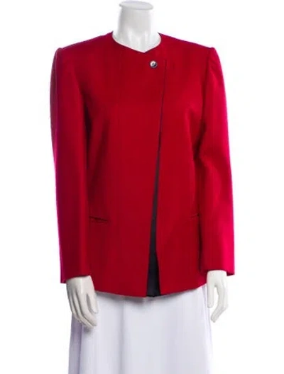 Pre-owned Gianfranco Ferre Vintage 1980 Evening Jacket In Red