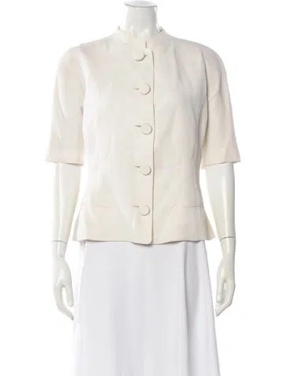 Pre-owned Gianfranco Ferre Vintage 1980's Jacket In Neutral