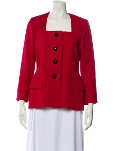 Pre-owned Gianfranco Ferre Vintage 1980's Jacket In Red