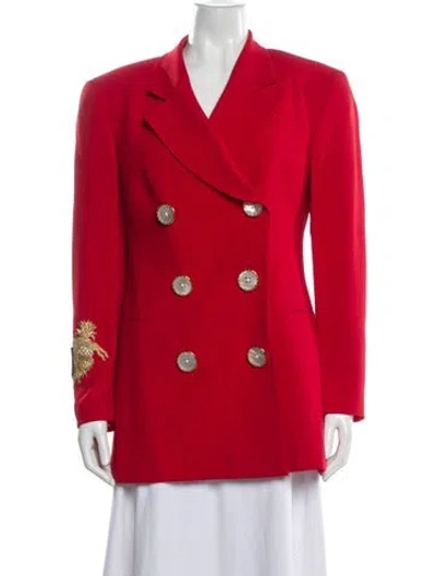 Pre-owned Gianfranco Ferre Vintage 1980's Peacoat In Multi