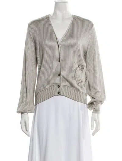 Pre-owned Gianfranco Ferre Vintage 1980's Sweater In Neutral