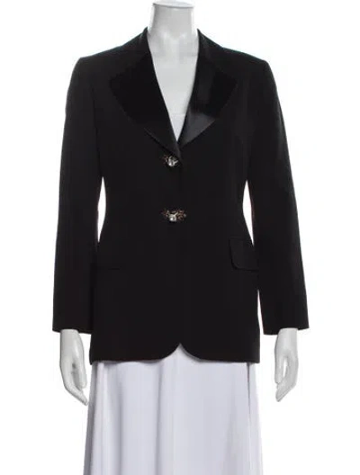 Pre-owned Gianfranco Ferre Vintage 1990's Blazer In Black