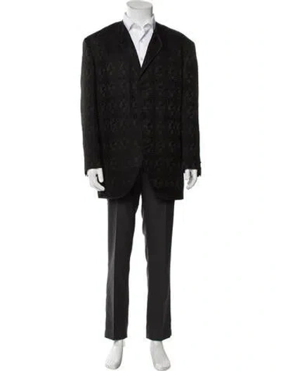 Pre-owned Gianfranco Ferre Vintage 1990's Blazer In Black