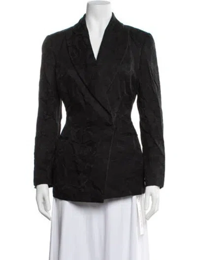 Pre-owned Gianfranco Ferre Vintage 1990's Blazer In Black