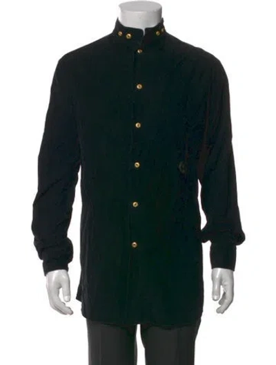 Pre-owned Gianfranco Ferre Vintage 1990's Shirt In Black
