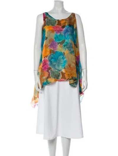 Pre-owned Gianfranco Ferre Vintage 1990's Tunic In Orange