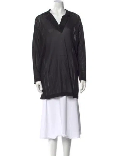 Pre-owned Gianfranco Ferre Vintage 1990's Tunic W/ Tags In Black