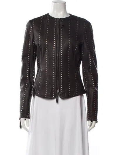 Pre-owned Gianfranco Ferre Vintage 2000's Jacket In Brown