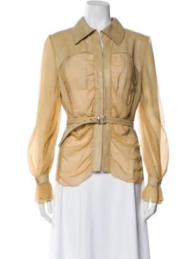 Pre-owned Gianfranco Ferre Vintage 2000's Skirt Set In Neutrals