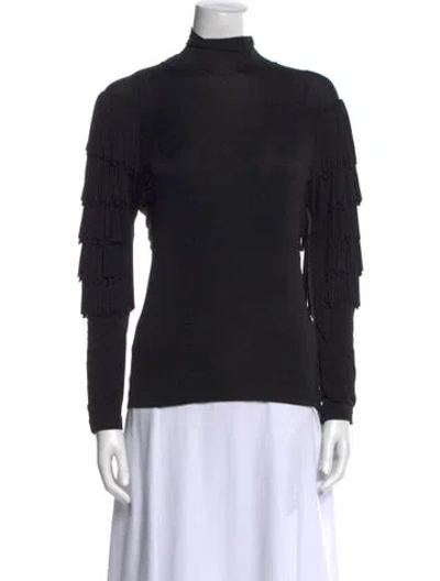 Pre-owned Gianfranco Ferre Vintage 2000's Top In Black