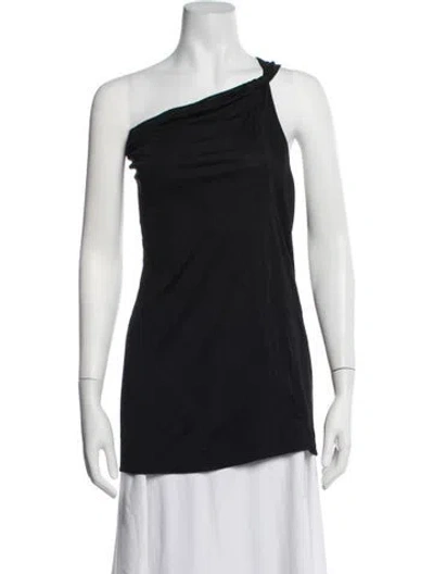 Pre-owned Gianfranco Ferre Vintage 2000's Top In Black/blue