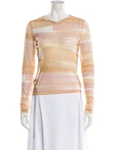 Pre-owned Gianfranco Ferre Vintage 2000's Top In Neutral